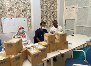 JDWSAHEL-Mauritanie a effectué un don au centre hospitalier Mère enfant de Nouakchott.